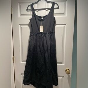 Target Black Midi Dress. Medium. NWT. Tank Dress. Black.
